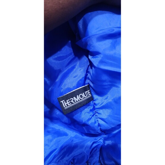 NWT VTG Deadstock MVP Corp Inc Mens L 890 Blue Thermolite DuPont Reflective Vest - Picture 12 of 14